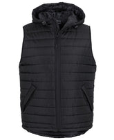 JB's  HOODED PUFFER VEST -  3AHV